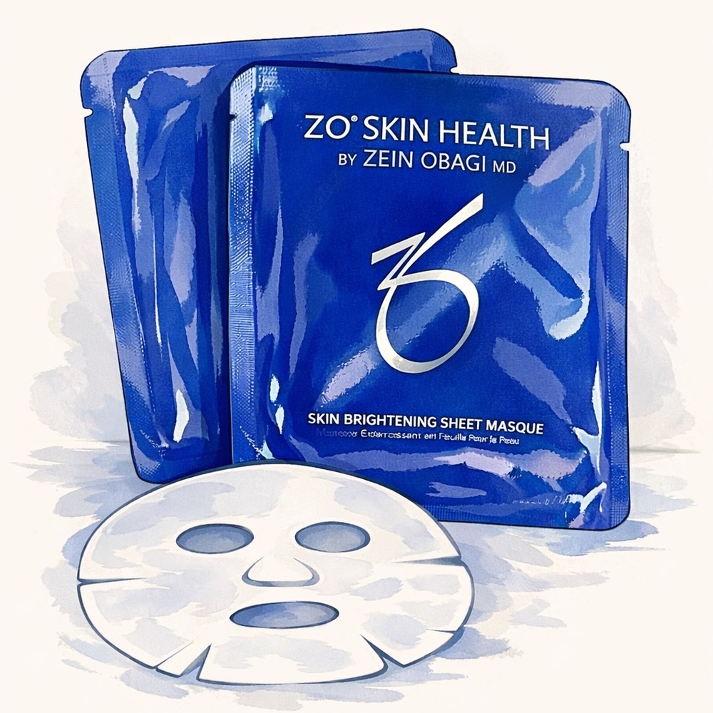 ZO Skin Health: 10 Skin Brightening sheet masks + Firming serum vial ($90 bonus)
